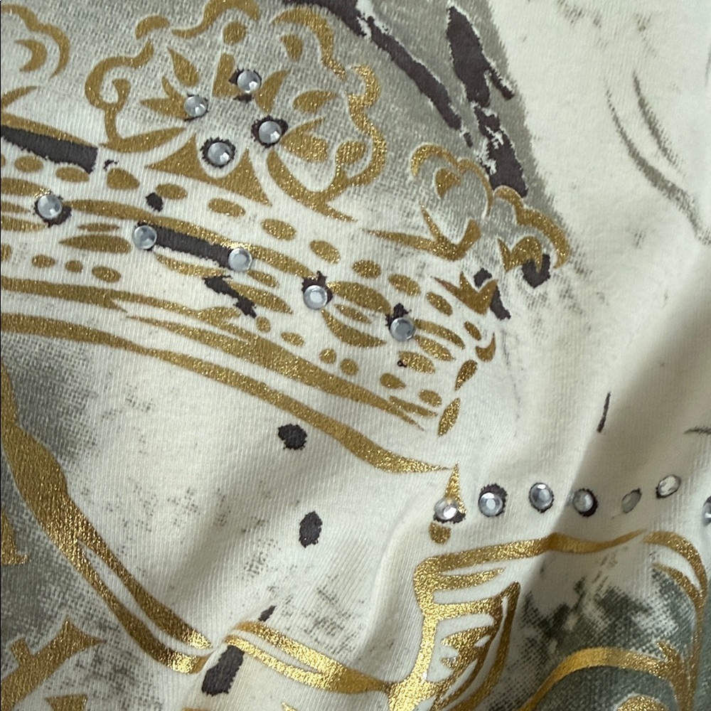 Cream Gold Women's Tee - Picture 4 of 6